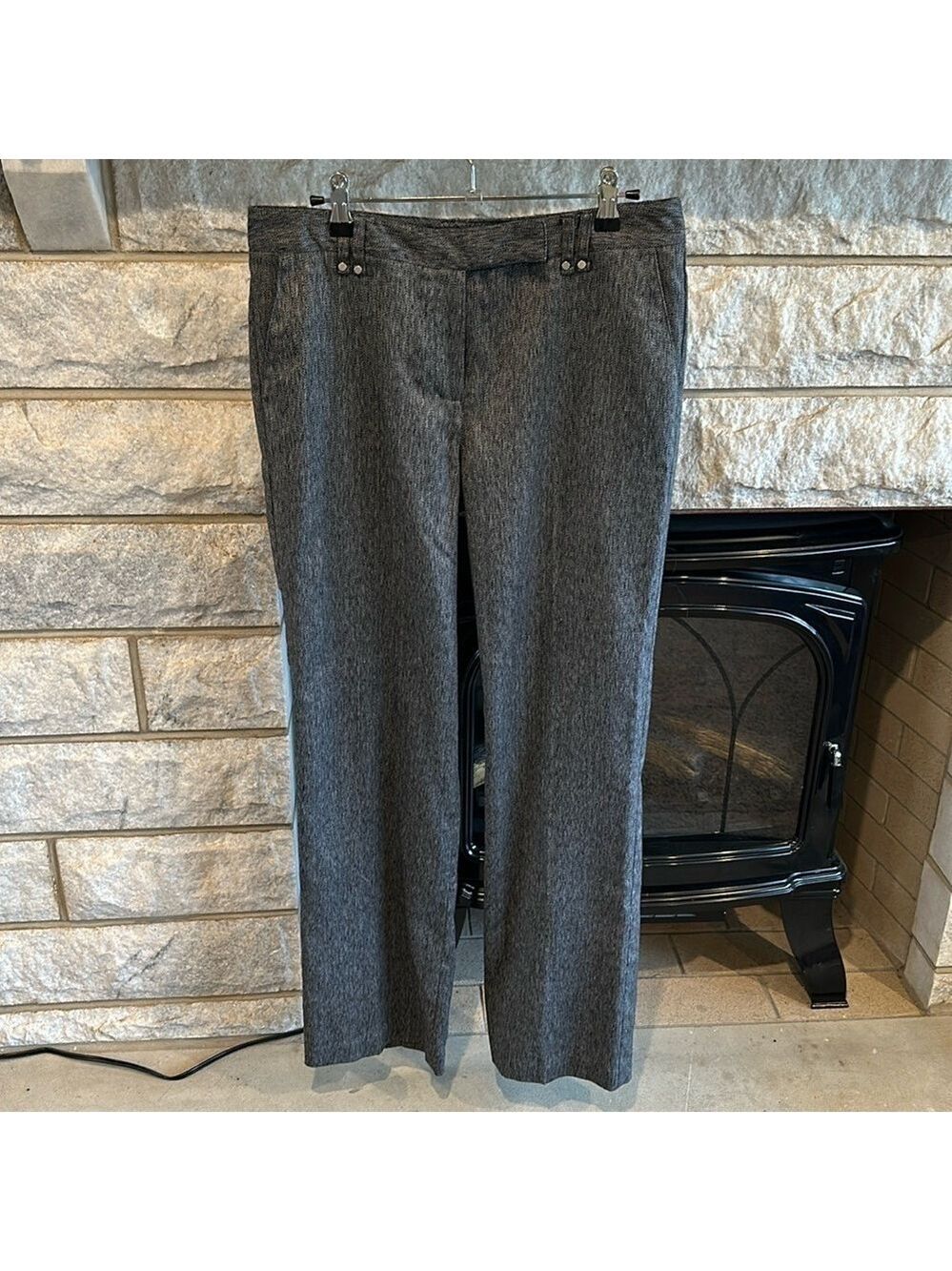 Christopher & Banks gray trouser pants size 8
